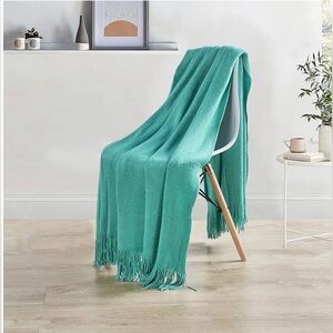 BOON || Knitted Glitter Throw Blanket. Sz. 50x60